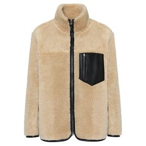 NWOT ANINE BING Ryder Faux Shearling Jacket XS